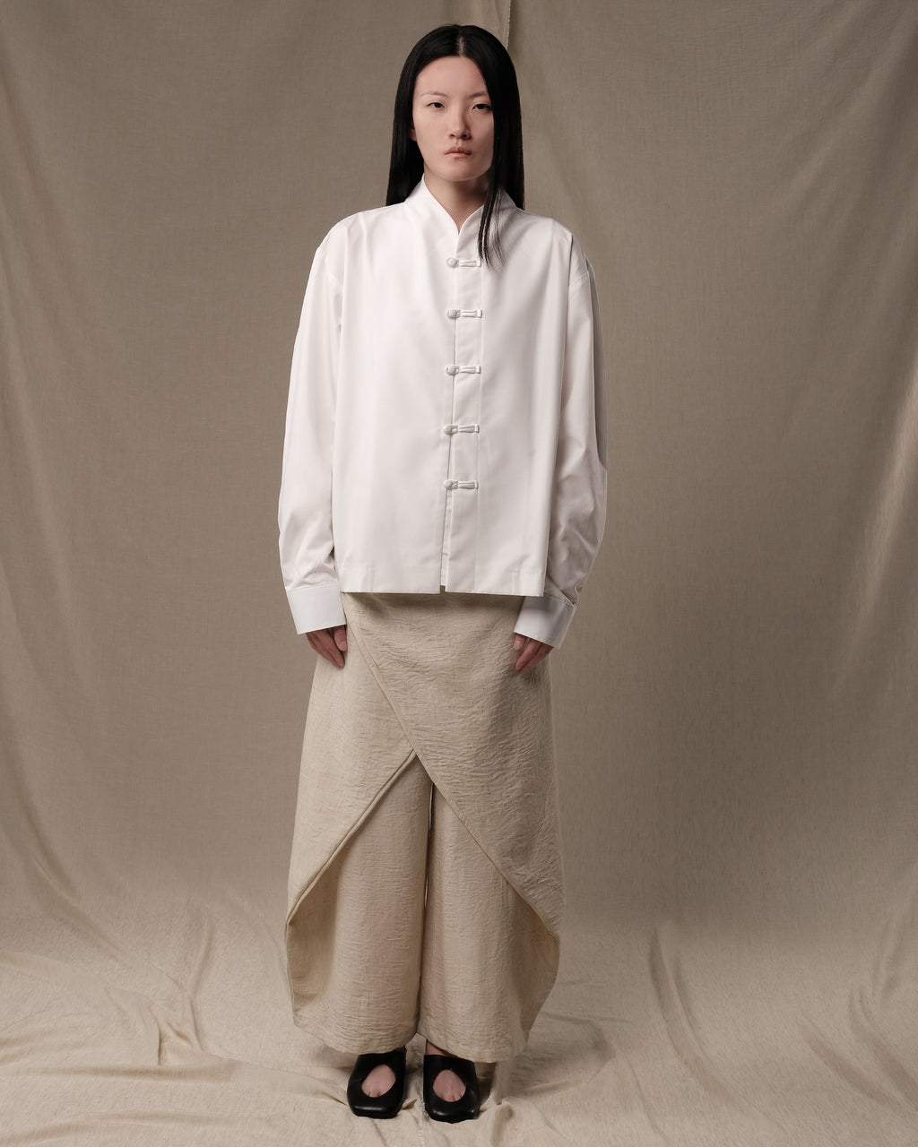 QUFI Cheongsam shirt