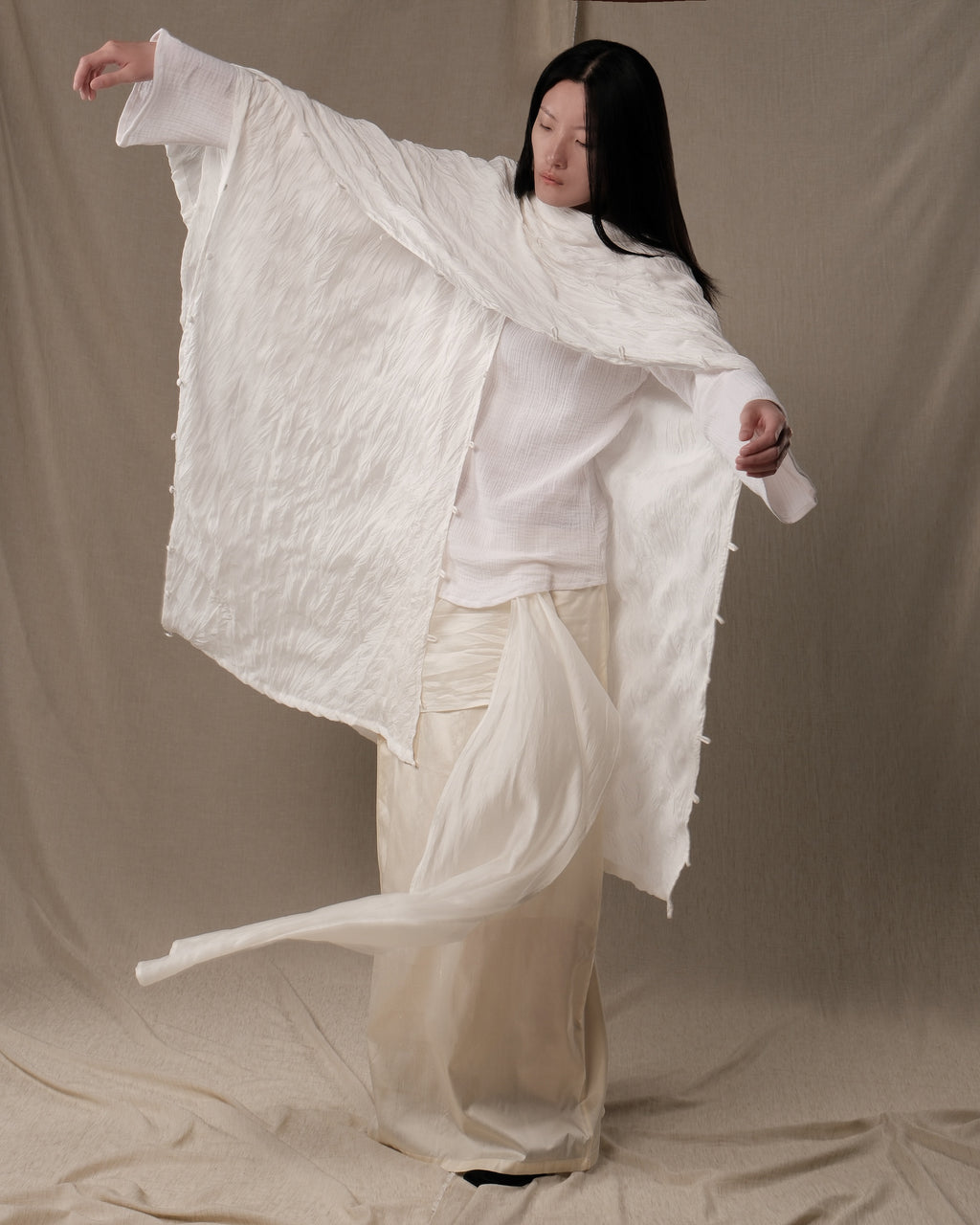 SALAR Cape dress