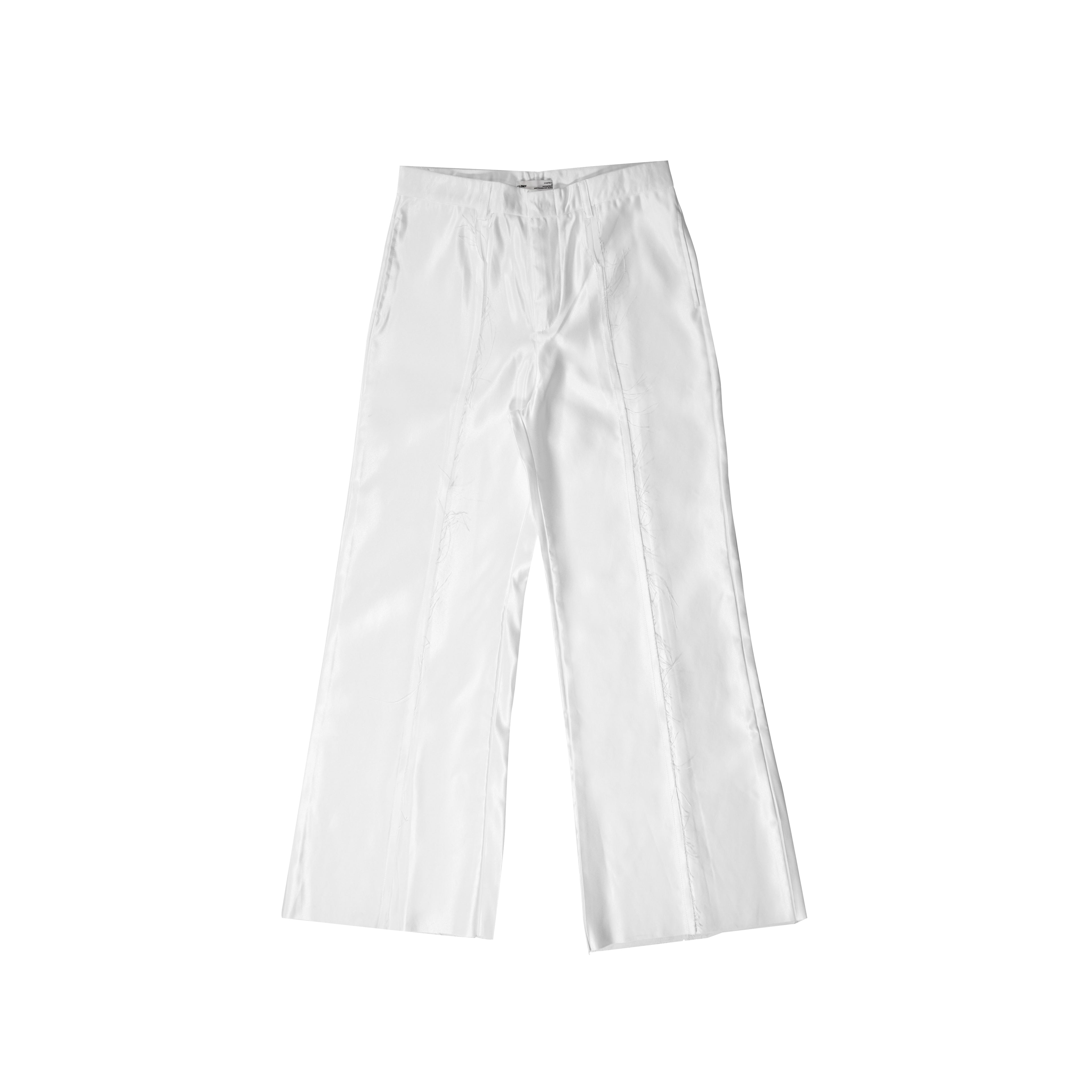 SLINT "Unfinished Hem" TROUSERS