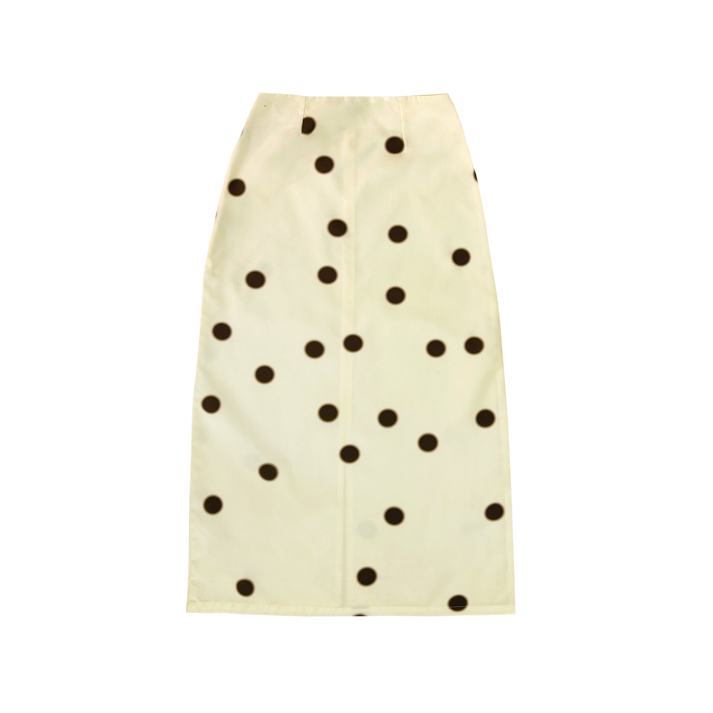 Blurred Dot Maxi Skirt - NYLONY